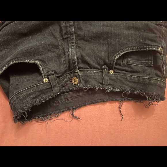 Carmar Black Washed Jean Shorts - Picture 5 of 7